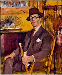 The Malacca Cane, a Portrait of Duncan Macdonald, Esq., Seated