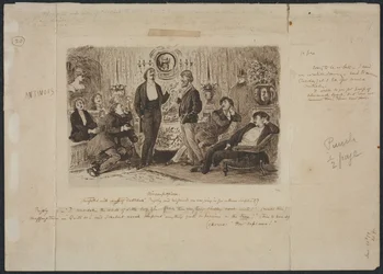 "Nincompoopiana," Illustration for Punch