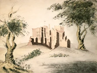 The Old Manor House of Woodstock, 18th century
