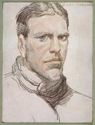 Portrait of Dr. Eric Marshall (1879-1963) from 