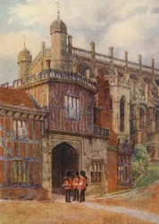 Entrance to the Horseshoe Cloisters