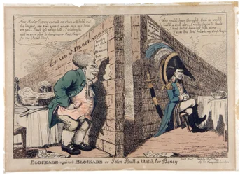 Blockade against Blockade or John Bull a Match for Boney