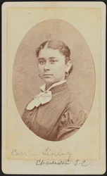 Carte-de-visite portrait of Carrie Lining, ca. 1875
