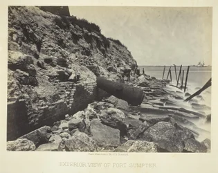 Exterior View of Fort Sumter