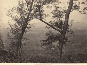 Orchard Knob from Mission Ridge
