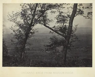 Orchard Knob from Mission Ridge