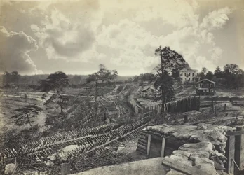 Rebel Works in Front of Atlanta, GA, No. 1