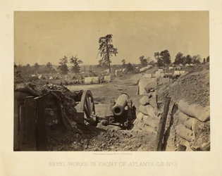 Rebel Works in Front of Atlanta, Ga. No. 3