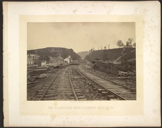 The Allatoona Pass Looking North, Georgia