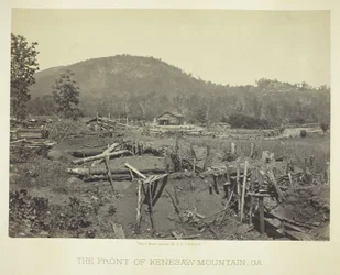 The Front of Kenesaw Mountain, GA