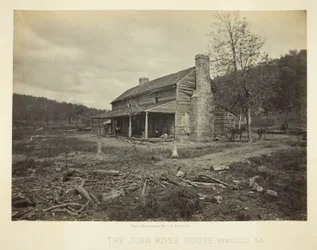 The John Ross House, Ringold, GA