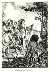 Odyssey: Nausicaa and Odysseus