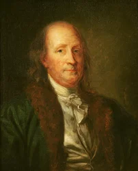 Portrait of Benjamin Franklin (1706-90)