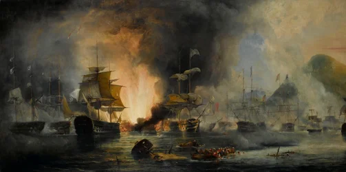 The Battle of Navarino, 20 October 1827