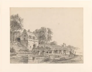 View of the Gate of Castle Buren