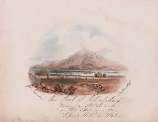 The Fort of Jellalabad from a sketch made on the spot in 1842