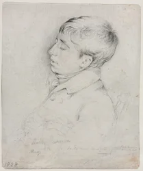 A Portrait of Welby Sherman Asleep in a Chair