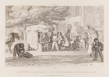 Fruit Stall, Paris, c.1821