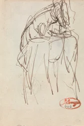 A Man with a Horse, Possibly Ward Thomas