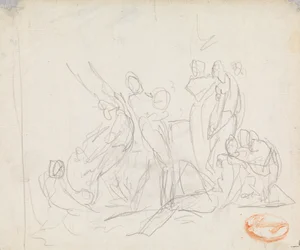 Figure Composition Study 14