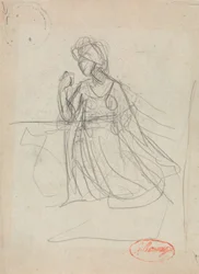 Kneeling Woman