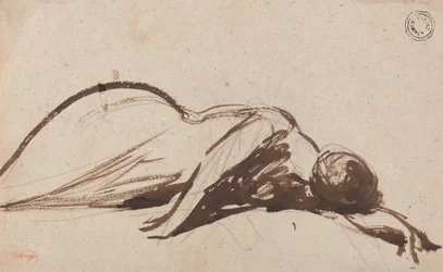 Prostrate Woman