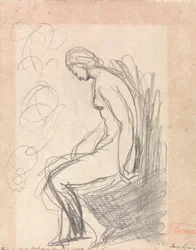 Seated Nude Woman (Hygeia at Doctor Graham