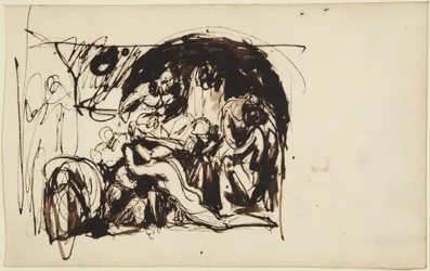 Sketch for Howard Visiting Prisons