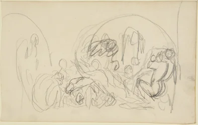 Sketch for Howard Visiting Prisons