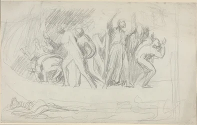 Study for "The Deluge"