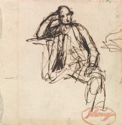 Study for a Portrait of a Seated Man