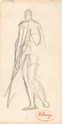 Study for a Portrait of a Standing Man