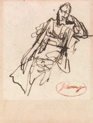 Study of a Seated Woman