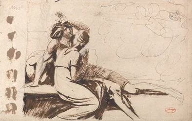Two Lovers (Man Awakening from a Dream)