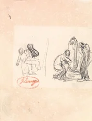 Two Sketches of Children at Play