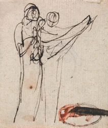Two Standing Figures