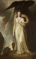 Viscountess Bukeley as Hebe, c.1775
