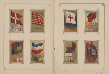 Flags of All Nations and of the States and Territories of the United States of America - Pages 19 and 20