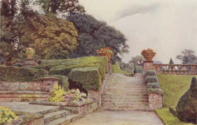Condover, the Terrace Steps
