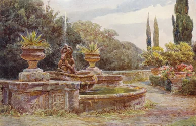 Italian Gardens: Villa Aldobrandini