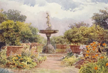 Italian Gardens: Villa Amari, The Fountain