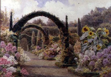 The Yew Arches, Murthly Castle, Perthshire