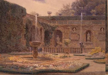 The Garden at Villa Cigogna Mozzoni