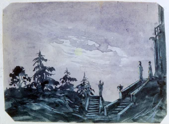 Fantasy Castle in Moonlight II