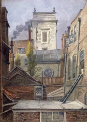The Tower of the Church of St George Botolph Lane, City of London