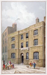 Building in Old Broad Street, City of London, 1815