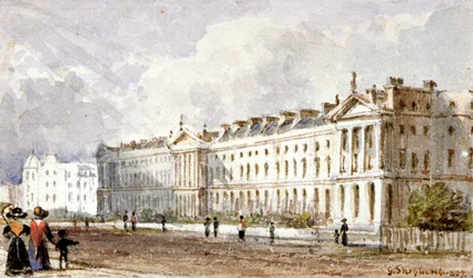 View of Hanover Terrace in Regent