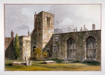 View of the Savoy Chapel, Savoy Palace, Westminster