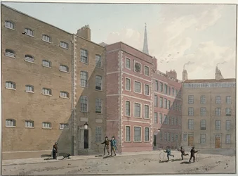 View of the Quadrangle at Bridewell, City of London
