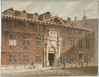 West front of Blackwell Hall, King Street, City of London